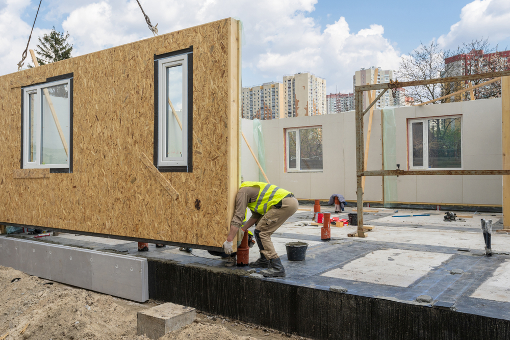 UK's largest low-rise modular housing scheme is underway in Nottingham 