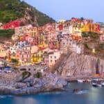 Picturesque coastal village of Manarola, Cinque Terre, Italy.