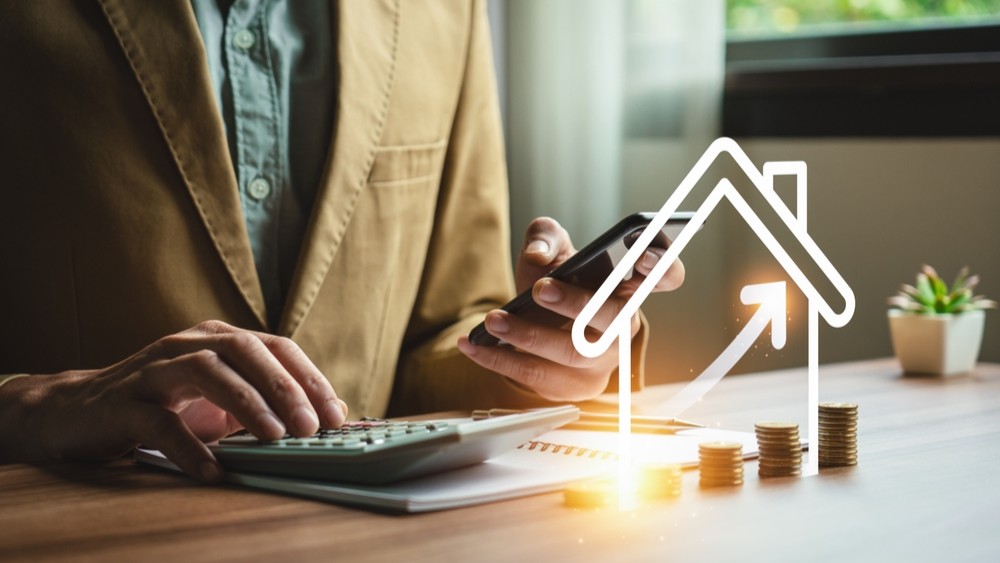 Real estate business concept, Profitable real estate investment strategies Residential property value and growth analysis Choosing the right mortgage for optimal financial success Real estate agency