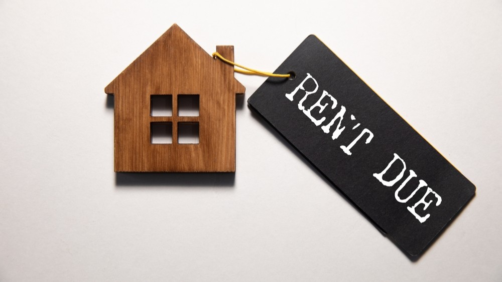 Miniature Home for rent mortgage of fee concept